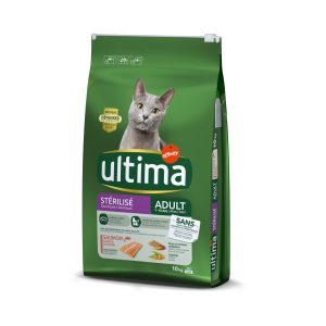 10 kg Sterilized Salmon & Barley Ultima Kissanruoka