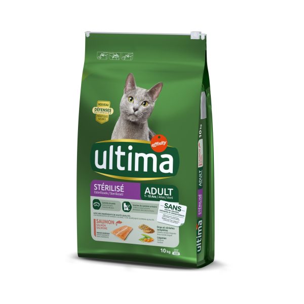 10 kg Sterilized Salmon & Barley Ultima Kissanruoka