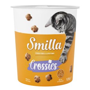 125g Crossies Smilla-kissanherkut