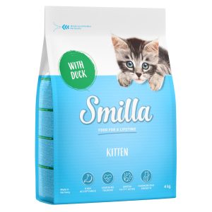 4kg Kitten ankka Smilla kissan kuivaruoka