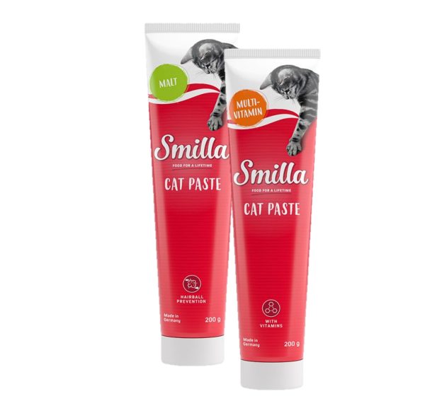 2x200g Multi-Vitamin- & Malt-kissantahnat Smilla kissalle