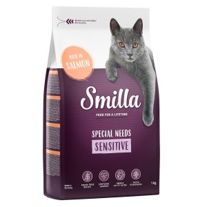 1kg Adult Sensitive Grain Free lohi Smilla-kissanruoka