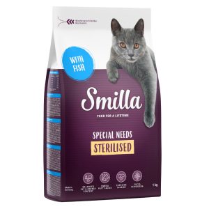1kg Adult Sterilised kala Smilla kissanruoka