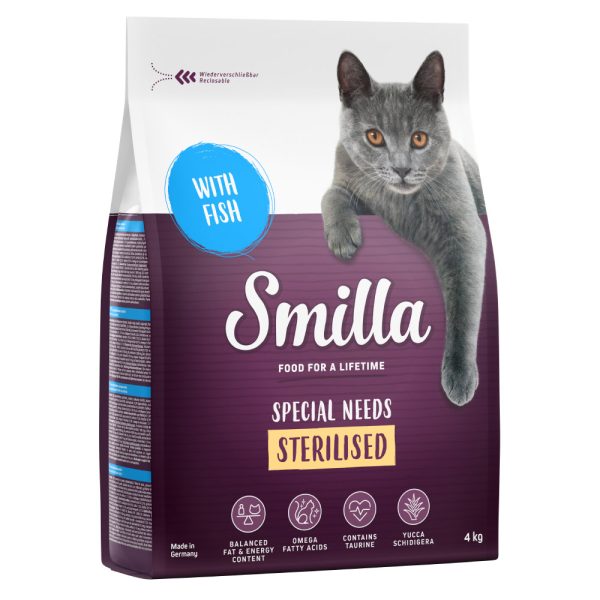 4kg Adult Sterilised kala Smilla kissanruoka