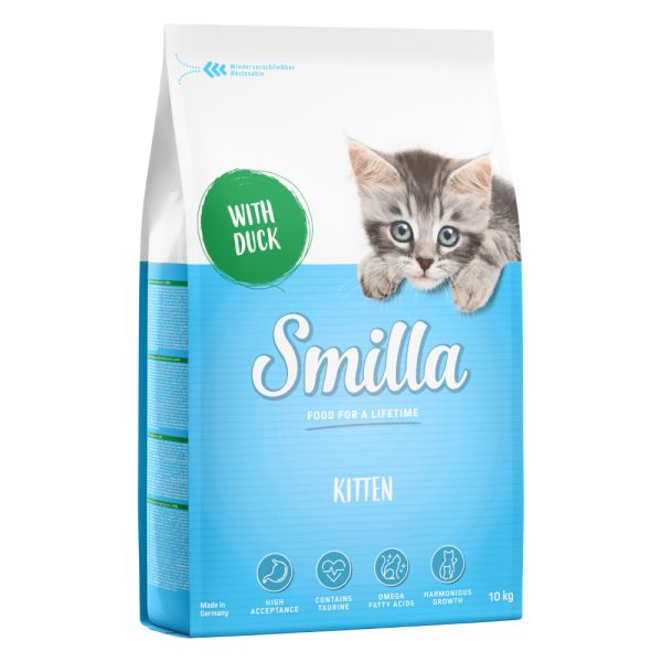 10kg Kitten ankka Smilla kissanruoka