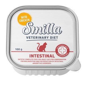 8x100g Veterinary Diet Intestinal Smilla-kissanruoka