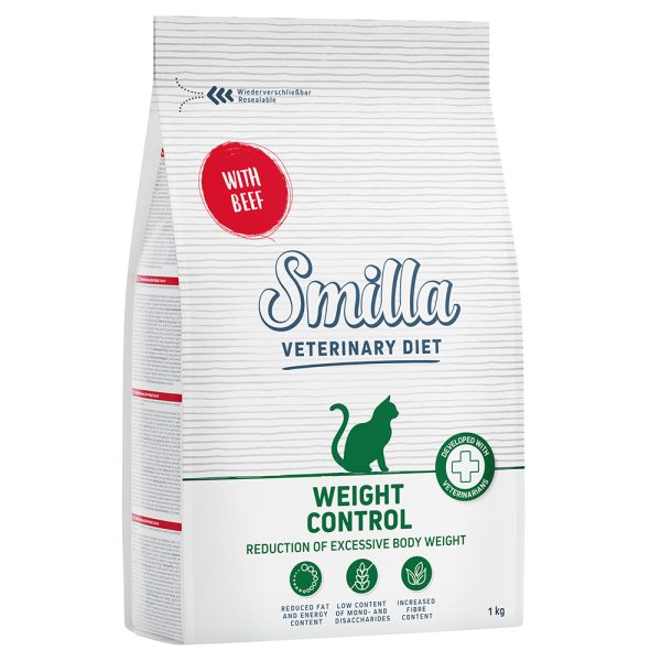 10kg Veterinary Diet Weight Control Smilla nauta kissan kuivaruoka