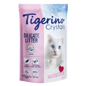 3x5l Crystals Fresh paakkuuntuva kissanhiekka Tigerino