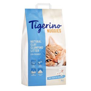 Tigerino Nuggies puuvillankukantuoksuinen 2x14l