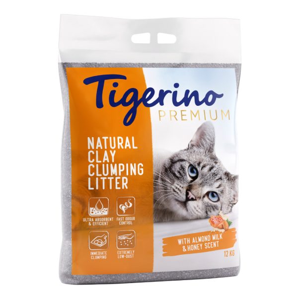 Tigerino Canada Style -säästöpakkaus: 2 x 12 kg - Almond Milk & Honey
