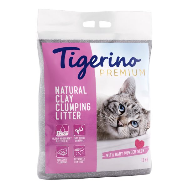 Tigerino Canada Style -säästöpakkaus: 2 x 12 kg - talkintuoksuinen