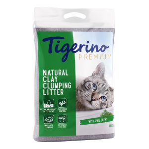 12kg Special Edition männyntuoksuinen Tigerino kissanhiekka