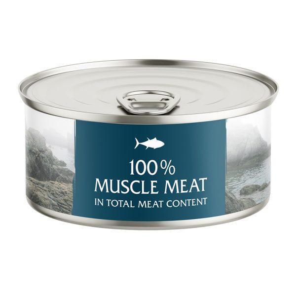 6 x 70 g  Rugged Cliffs - tonnikala Wild Freedom kissan märkäruoka viljaton