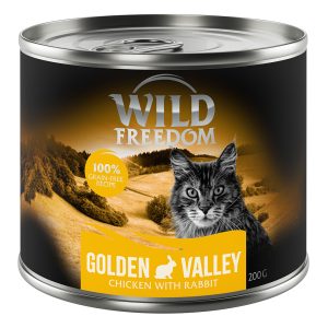 12x200g Adult Golden Valley kani & kana Wild Freedom Kissanruoka