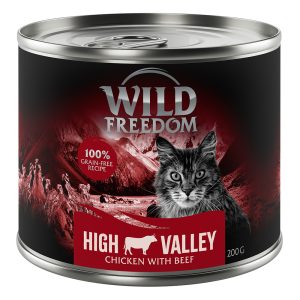 12x200g Farmlands nauta/kana Wild Freedom Adult kissanruoka