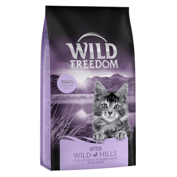 2kg Kitten Wild Hills Duck Wild Freedom kissanruoka kuiva