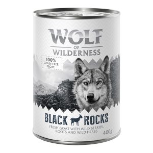 Wolf of Wilderness Black Rocks vuohi koiranruoka