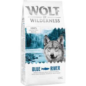 12kg Adult "Blue River" lohi Wolf of Wilderness koiranruoka