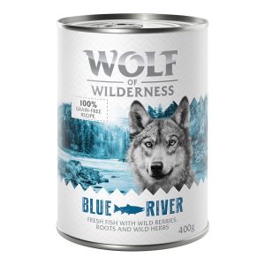 Wolf of Wilderness Blue River  kala koiranruoka
