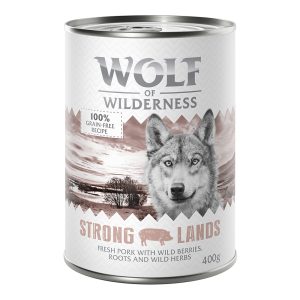 Wolf of Wilderness Strong Lands  sika koiranruoka