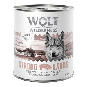 Wolf of Wilderness Strong Lands  sika koiranruoka