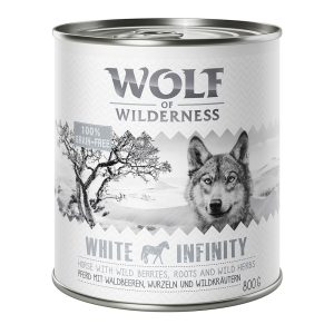 Wolf of Wilderness White Infinity  hevonen koiranruoka