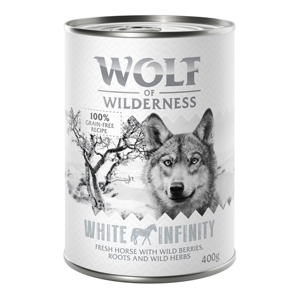 Wolf of Wilderness White Infinity  hevonen koiranruoka