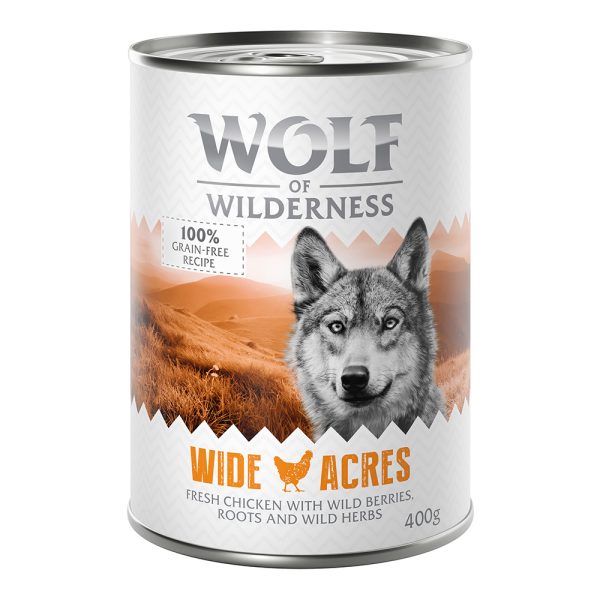 Wolf of Wilderness Wide Acres kana koiranruoka