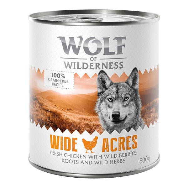 Wolf of Wilderness Wild Acres  kana koiranruoka