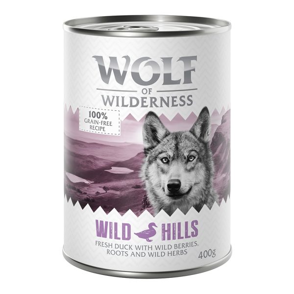 Wolf of Wilderness Wild Hills ankka koiranruoka