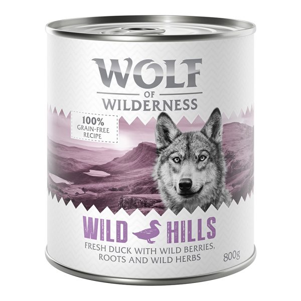 Wolf of Wilderness Wild Hills ankka koiranruoka