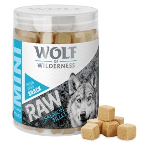 Wolf of Wilderness Mini RAW herkut kylmäkuivattu lohifile 50 g