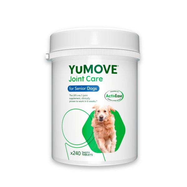 240x Senior YuMOVE Lintbells Koiran nivelravinne lisäravinne koirille